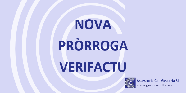 Nueva prórroga Verifactu